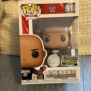 Funko WWE The Rock Exclusive Vinyl Figure